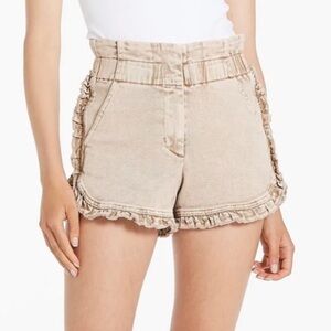 High rise shorts